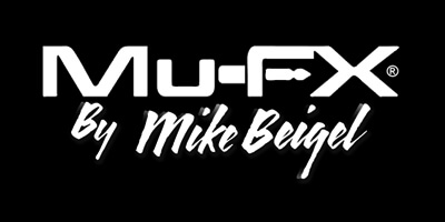 MuFX logo by Mike Beigel