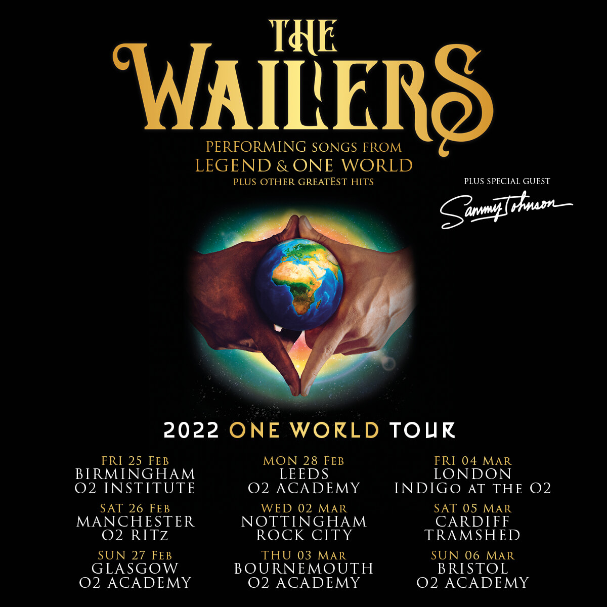 The Wailers 2022 UK Tour